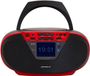 Aiwa BBTU-500DAB/BK DAB+ draagbare CD-radio, Bluetooth 5.0, USB, CD/CDR/RW/MP3, DAB+, kleur: zwart