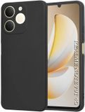 Techsuit Soft Flex Silicone Back Cover for Realme Note 70T - Black