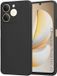 Techsuit Soft Flex Silicone Back Cover for Realme Note 70T - Black