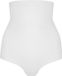 Magic Bodyfashion Magic hoge corrigerende naadloze slip Hi-Brief - Buik corrigerende shapewear - Wit / L
