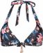Protest MM Tyra 20 Bcup Halter Bikini Top Dames XS/34 Ballet Gestreept