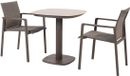 4 Seasons Outdoor Manolo 75x75x75 cm met 2x Cortina dining stoel terre