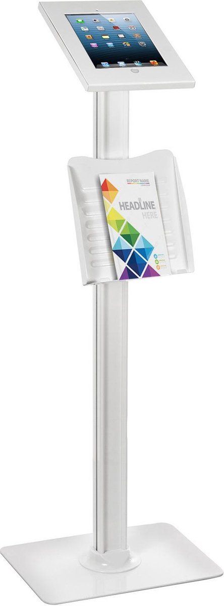 Maclean MC-724 Universele tablet vloerstandaard Anti-diefstal voor iPad 2, iPad 3, iPad 4, iPad Air
