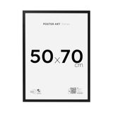 POSTER ART Zwarte MDF Fotolijst 50x70 cm