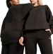 PUMA ESSENTIALS OVERSIZED CREW FL 68540001 Zwart XS
