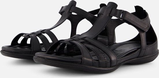 ECCO FLASH Sandalen Dames Zwart Maat 39
