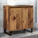 Maison Exclusive - Meuble de salle de bain aspect bois ancien 58x33x60 cm Matériau dérivé du bois