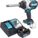 Makita DTW 1005 RT1 accu slagmoersleutel 18 V 1360 Nm 3/4" borstelloos + 1x oplaadbare accu 5.0 Ah + lader
