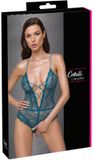 Cottelli Bol Body Teal M Groen Kant Polyamide M