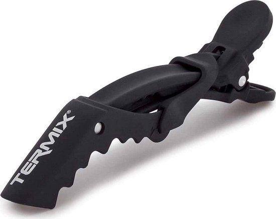 Termix Zwarte clips (6U), Bright Tweezers - 8436585580712