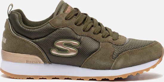 Skechers RETROS-OG 85-GOLDN GURL Dames Sneakers - Olive - Maat 40