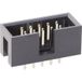 BKL Electronic 10120550 Connecteur mâle Sans levier d'éjection Pas: 2.54 mm Nombre total de pôles: 6 Nombre de rangées: 2 1 pièce(s)