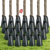 VEVOR Boomwaterzak 75,7L 25-pack, PE-waterzak met ritssluiting, waterzak voor bomen voor 3-4 uur water geven, waterzak, watergeefsysteem voor de zomer