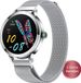 Golden Sound AMOLED Smartwatch Dames - 42mm - Zilver