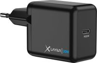XLayer Powercharger 20W USB-C PD Wandlader Zwart