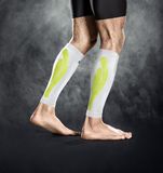 Select compressie-kuitbandage 710002 - Wit, Katoen