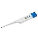 TFA Dostmann Digitale veterinaire thermometer VET, 15.2022, geschikt voor paarden/rundvee/honden/katten, waterdicht, eenvoudige reiniging, lichaamstemperatuur van dieren, wit