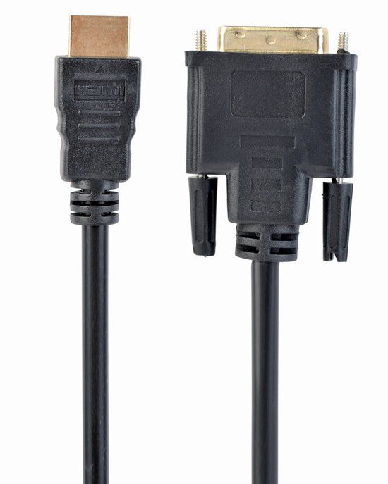 Gembird 3m HDMI/DVI M/M DVI-D Zwart