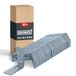 HELPMATE Stoelhoek 40x40x15 mm – 48 stuks – verzinkt | Blauw gepassiveerde elleboogverbinding – corrosiebestendig, voorgeboorde gaten en eenvoudig te installeren