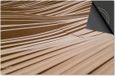 Dietrix Inductie beschermer 71x52 - Hout en Boom - Houten latten patroon