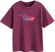 Next - Meisjes - T-shirt met grafische print - Paars - Maat 116