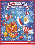 Happy 4th of July Coloring Book
