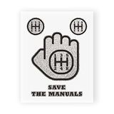 4R Quattroerre.it 6344 Sticker Bewaar de handleidingen, 10 x 12 cm