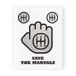 4R Quattroerre.it 6344 Sticker Bewaar de handleidingen, 10 x 12 cm
