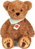 Teddy Hermann, ours brun avec foulard à rayures, 45 cm