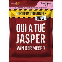 Asmodee Onderzoekspel DC Pocket 3 - Wie heeft Jasper Van Der Meer vermoord? Franstalige Versie