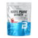 BioTechUSA 100% Pure Whey | Eiwitpoeder met BCAA en Glutamine | Glutenvrij, Palmolievrij | 21g Eiwit per portie, 900 g, Aardbei