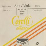 Corelli Altvioolsnaren Alliance A Nylon/Alu. wond Forte 831F