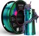 Wan GmbH Filament PLA soie 175 mm filament pour imprimante 3D - Rouge, Bleu et Vert - 1 kg/bobine