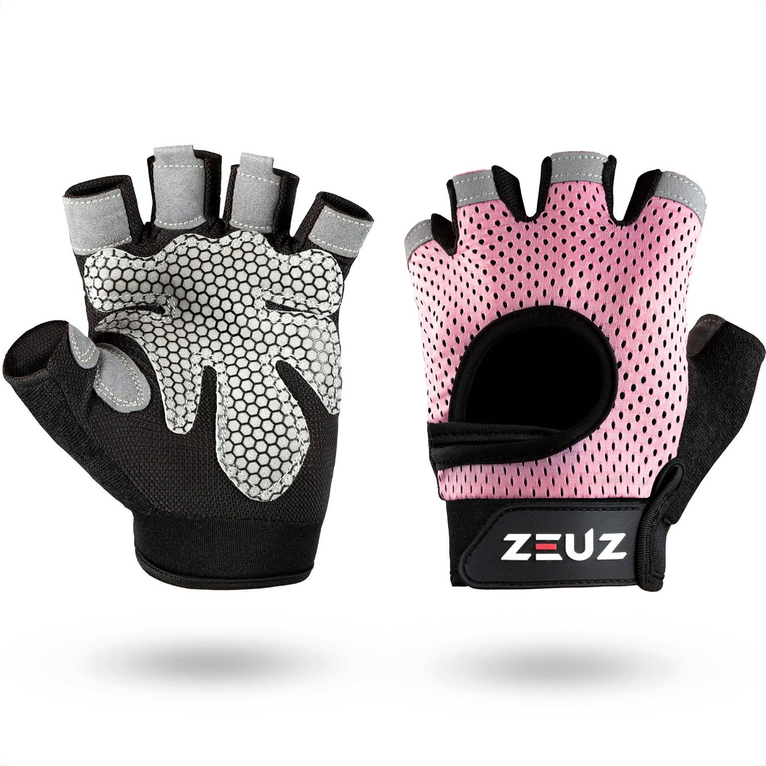 ZEUZ zeuz® sport & fitness handschoenen dames - krachttraining - gym & crossfit - Polyamide - 8720094556628
