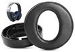 PlayStation Coussinets d'oreille de remplacement pour casque PS4 en cuir synthétique souple et mousse à mémoire de forme