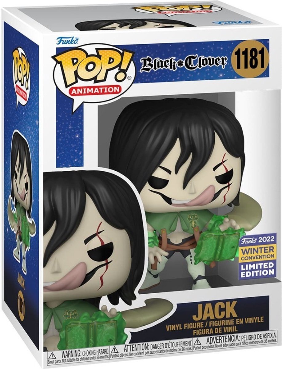 Funko Pop! - Black Clover Jack Ripper #1181