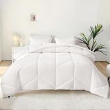 Ökotex 100 Famanu Dekbed 220x240 cm | Geschikt voor alle seizoenen | 300 g/m² | 100% microvezel | Wit