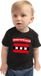 Bellatio Decorations Amsterdam baby shirt met vlag zwart jongens en meisjes - Kraamcadeau - Babykleding - Amsterdam steden t-shirt 80