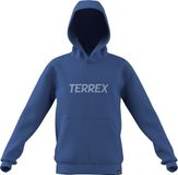 adidas Terrex Kids Multi Logo Hoodie, ray blue, 11-12 Years