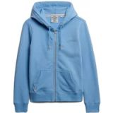 Superdry Essential Logo Hooded Vest Dames - Blauw - Maat 16
