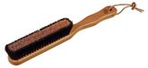 Brosse à vêtements avec manche, fil de laiton, poirier, 26,5 cm