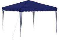 vidaXL Pop-up Feesttent Blauw Oxford Stof 288 x 288 x 245 cm