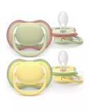 Philips Avent Ultra Air – Ademend en lichtgewicht fopspeen (18mnd+) – 2 stuks - SCF349/50