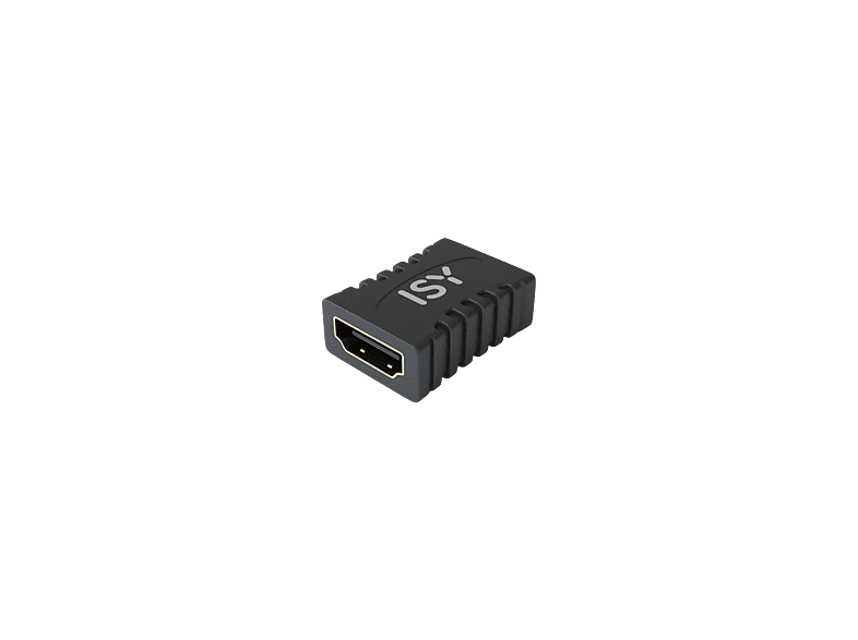 ISY HDMI-adapter 4K HDMI naar Zwart