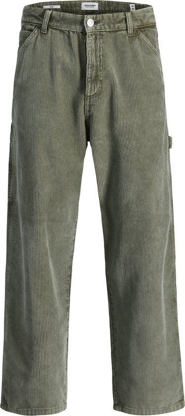 JACK&JONES JPSTALEX HUNTER CORDUROY CARPENTER JNR Jongens Broeken Katoen Bruin Wide Leg Fit
