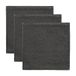 frottana Parel zeepdoek 30 x 30 cm gemaakt van 100% katoen, grafiet 3er set