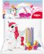 Dekora Unicorn Cake Topper & Candles pk/10