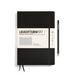 Leuchtturm1917 B5 Composition Notitieboek met harde kaft Squared/Geruit Black