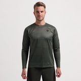 Rogelli ADVNTR Core MTB Shirt Heren - Lange Mouwen - Groen / Zwart