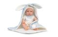 My Sweet Love - 33 cm pop met stevige body met lichtblauwe deken, gebreide kleding en accessoires, gemaakt in Spanje, voor meisjes vanaf 2 jaar, beroemde MYW05000